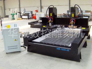 昭通鲁甸县双头立体多功能石材雕刻机HW-1325-2Z